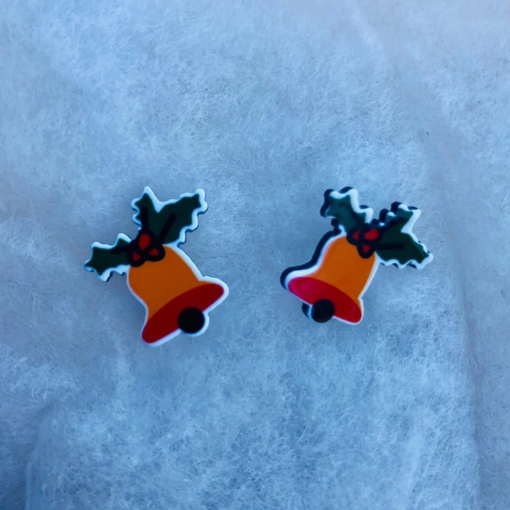 Christmas Bells Stud Earrings